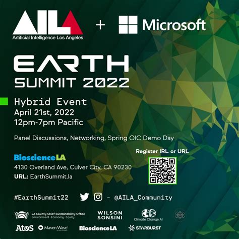 AILA: Earth Summit 2022 – Green Business Networking