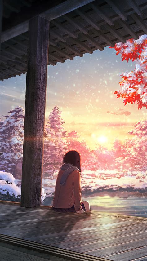 Anime Winter Scenery