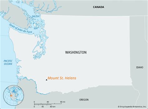 Mount Saint Helens | Location, Eruption, Map, & Facts | Britannica