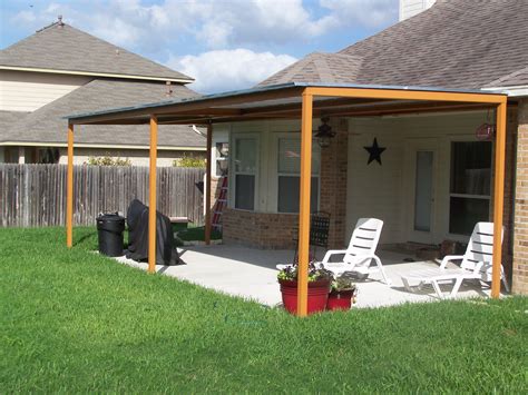 Custom Steel Patio Cover Awning New Braunfels Texas - Carport Patio ...