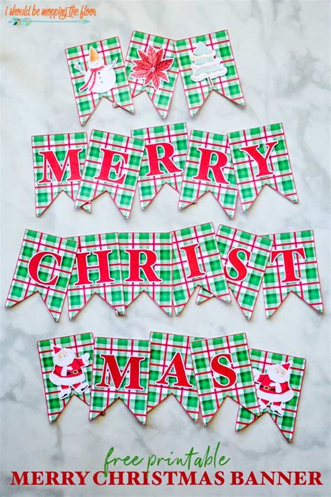 Printable Christmas Banner - Printable Word Searches