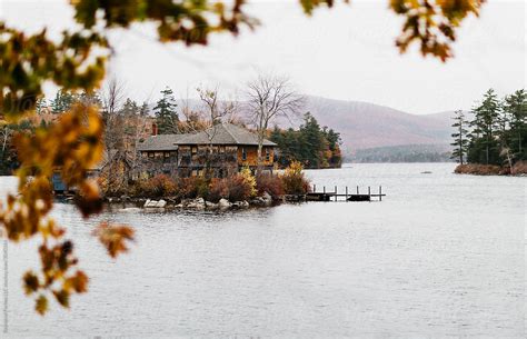 "View Over Squam Lake In Fall" by Stocksy Contributor "Raymond Forbes ...