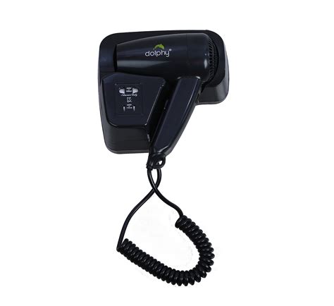 Buy Professional Wall Mounted Hair Dryer Black at wholesale price in India