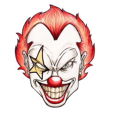 Cartoon Evil Clown Drawing A new tutorial guiding you on how to draw evil clowns in the simplest and