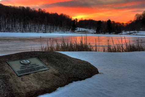 Snow at Abbott Lake, Milepost 86 - Blue Ridge Parkway - Photo of the Day | Galleries