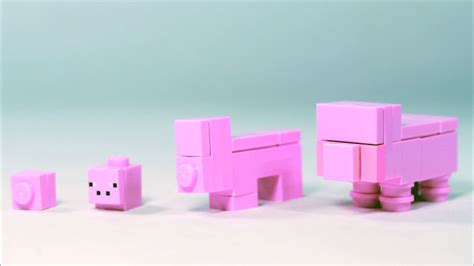 How to Build LEGO Minecraft Pig