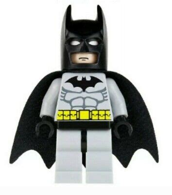 LEGO Batman I Minifigure Comic-Con 77791 77801 Limited Light Gray Suit 2006 New | eBay