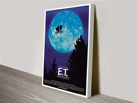 E.T Original Movie Poster Pop Art Online | Canvas Prints Australia