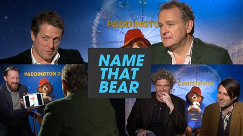 The 'Paddington 2' Cast Plays 'Name That Bear' - YouTube