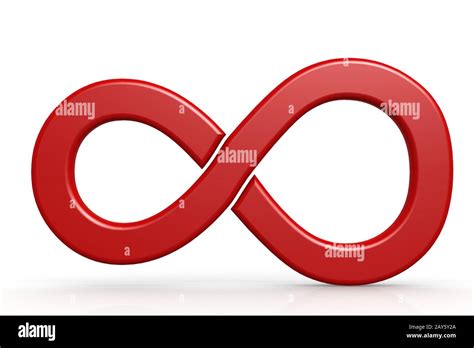 Red infinity symbol Stock Photo - Alamy