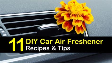 11 All-Natural Homemade Car Air Fresheners