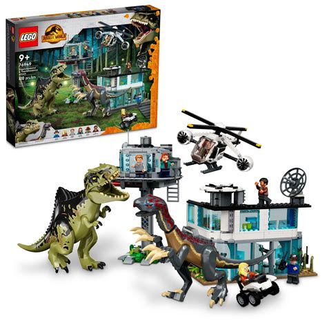 LEGO Jurassic World Dominion Giganotosaurus & Therizinosaurus | Nellis Auction