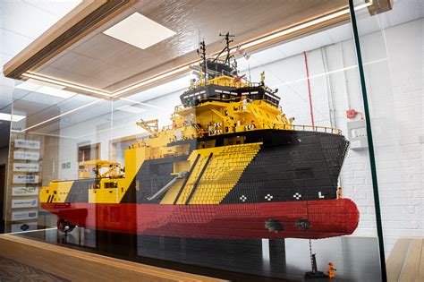 And finally... Massive Lego ship unveiled at Montrose port - Scottish Construction Now