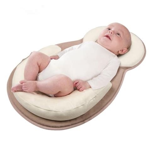 Baby Pillow Infant Newborn Mattress Pillow Baby Sleep Positioning Pad ...