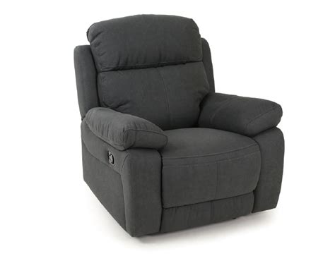 Fabrice Recliner Armchair - Gunmetal - Van Dyks Store