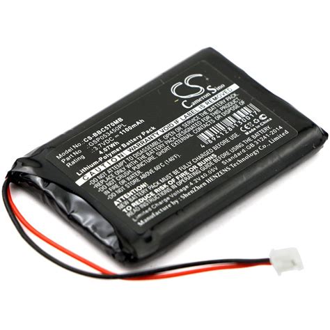 Replacement Babyalarm GSP053450PL Baby Monitor Battery (3.7V, 1.1Ah, Li-Poly) | Battery Mart