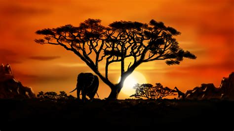 🔥 [50+] African Scenery Desktop Wallpapers | WallpaperSafari