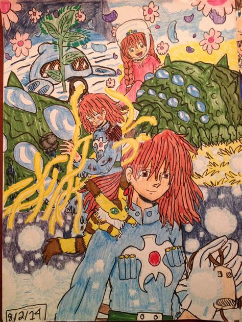 Nausicaa: Nausicaa and the Ohmu by GhibliLover92 on DeviantArt