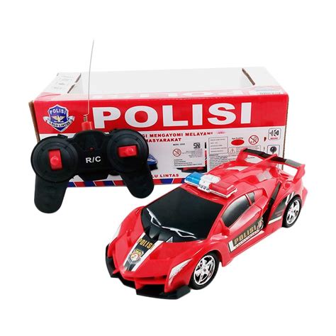 Promo MOMO 119-2 Police Mobil Mainan Remote Control Diskon 32% di ...