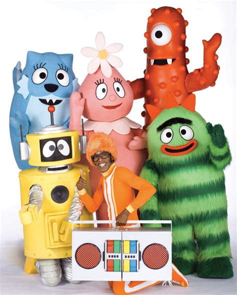 Yo Gabba Gabba Characters - Invitation Design Blog