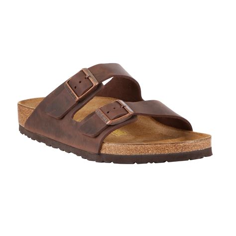 Birkenstock Arizona Mens Sandals in Brown for Men | Lyst