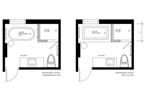 Here are Some Free Bathroom Floor Plans to Give You Ideas