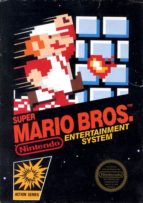 Super Mario Bros. (1985) NES box cover art - MobyGames