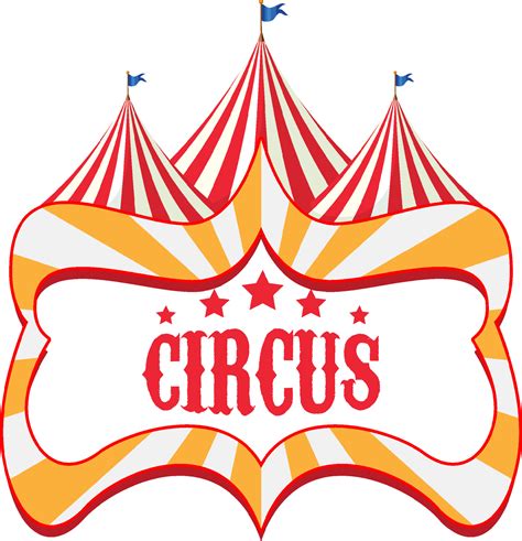 Circus logo banner design 4454234 Vector Art at Vecteezy