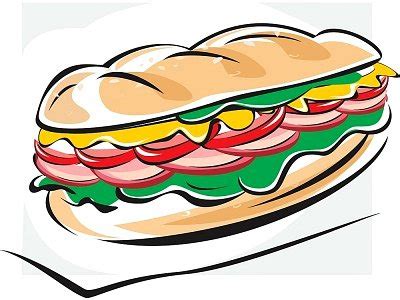 Sub Sandwich Cartoon - ClipArt Best