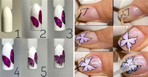 Butterfly Nail Art DIY Tutorial