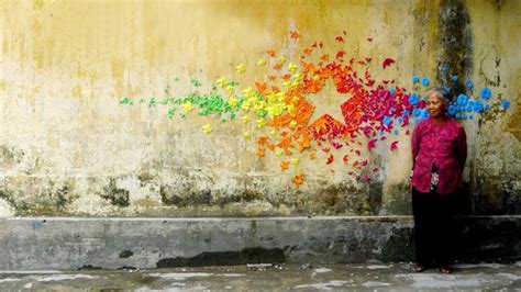 Rainbow Art Installations Dazzle Viewers With Unique Colorful Art