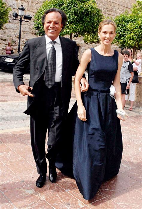 Julio Iglesias Picture 1 - Julio Iglesias and Miranda Rijnsburger Arriving at The Wedding of A Niece