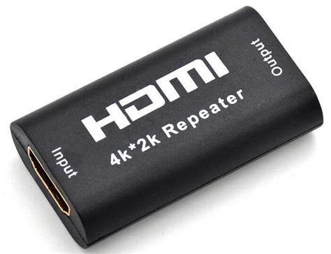 HDMI Repeater 4K | HDMI Signal Booster 4K Up to 40 Meters