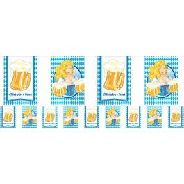 Oktoberfest Beer Mugs Bunting - 10m | Party Delights