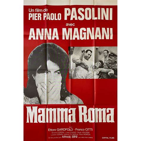 MAMMA ROMA French Movie Poster - 38x59 in. - 1962/R1970