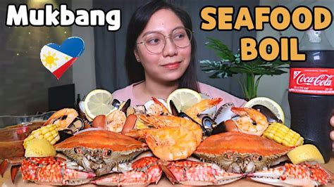 SEAFOOD BOIL MUKBANG | Mukbang Philippines | Chef Obang - YouTube