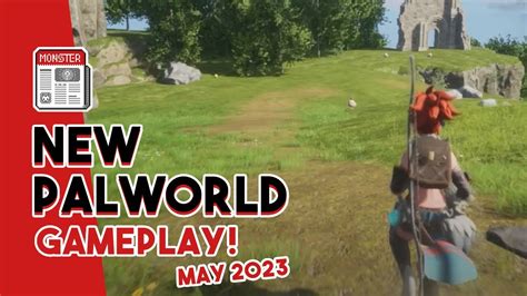 NEW Palworld Gameplay Revealed! | Capture and Weapon Showcase! - YouTube