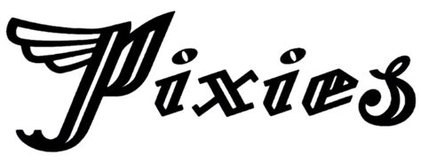 Pixies Logo Vinyl Decal Sticker