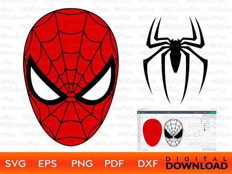 Spiderman Svg, Spiderman Face Svg, Spiderman Logo Svg, Spiderman Png ...