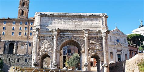 arch_septimius_severo_roman_forum - Roma Wonder