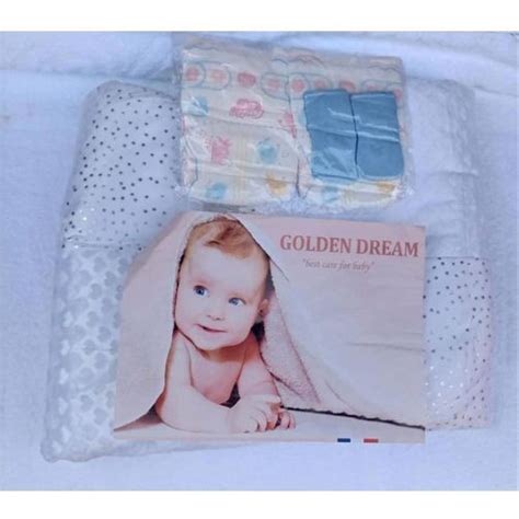 5 Pcs Set Baby Shawl Receiver Blanket - White - TilyExpress Uganda