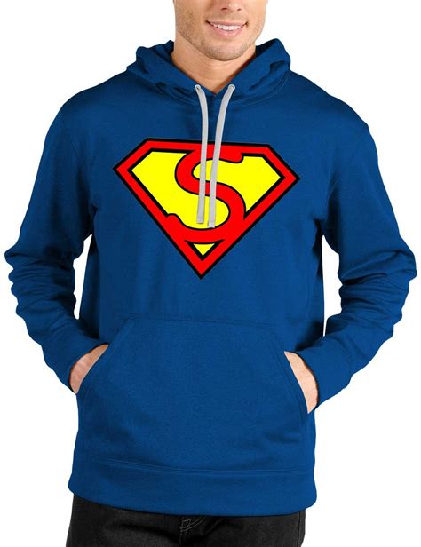 Superman Blue Logo Hoodie — Marvel Jacket