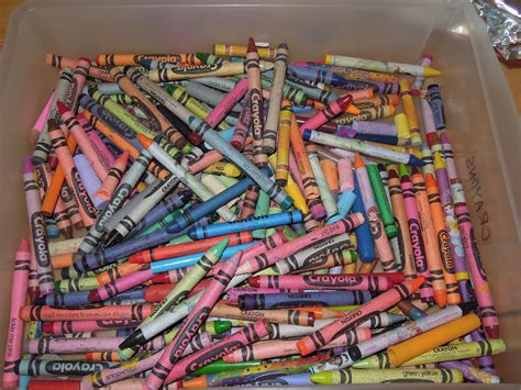 It's all of us!: Old crayons are new again!