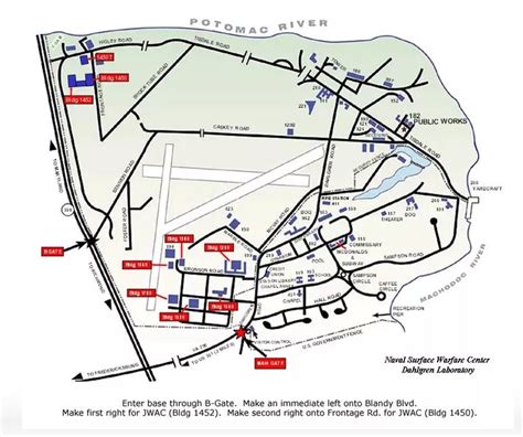 Dahlgren Naval Base Map