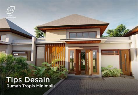 Tips Desain Rumah Tropis Minimalis