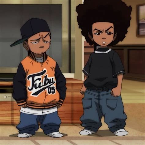 The Boondocks Cartoon, Boondocks Drawings, Boondocks Characters, Arte Do Hip Hop, Hip Hop Art ...