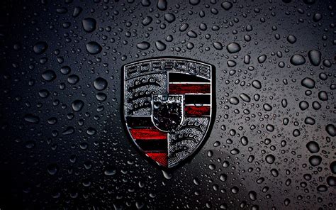 🔥 Free Download Dark Porsche Logo Hd Wallpaper For Desktop And Ipad by @elizabethcook ...