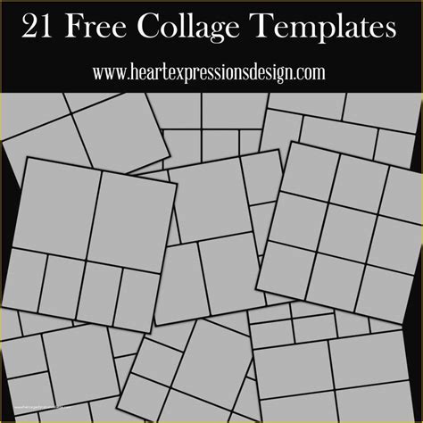 Free Printable Collage Templates