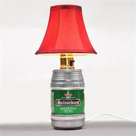 Heineken Mini Keg Lamp by BauerDesigns on Etsy