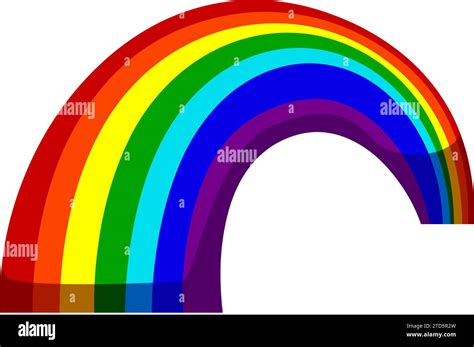 sky rainbow cartoon vector illustration Stock Vector Image & Art - Alamy